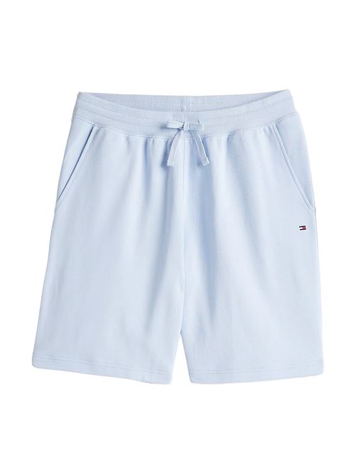 Pantaloncino uomo celeste in spugna Tommy Hilfiger | MW0MW37240C1O